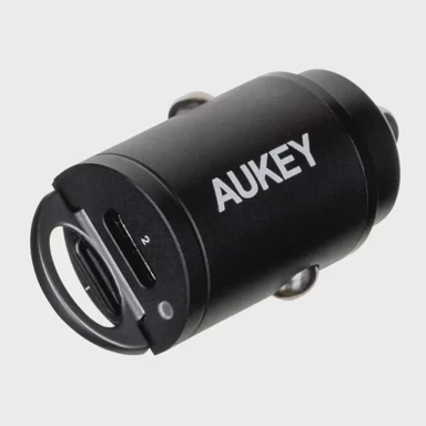 AUKEY Auto punjač za mobitel CC-A4, crna
