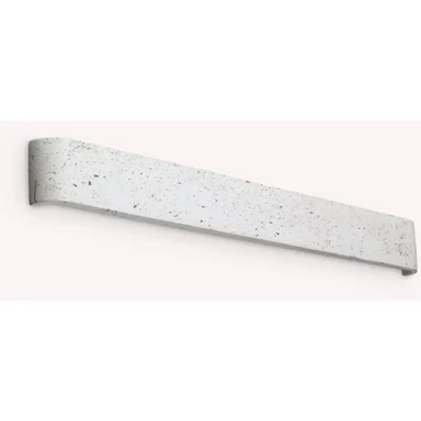 IDEALLUX LED zidna svjetiljka Delta AP D083, bijeli beton, 30 W, 3000 K, ID357119