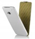 Preklopna futrola UltraSlim GU One M7 za HTC od kože, bijela