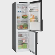 BOSCH Kombinirani hladnjak KGN36VXCT Serie 4, tamni inox