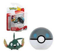 POKEMON Set za igru Clip 'N' Go Trubbish & Heavy Ball