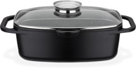 GSW Univerzalna posuda za pečenje Gourmet Granit, s poklopcem