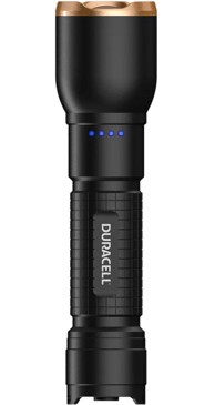 DURACELL Ručna svjetiljka DF1500R, poklon pakiranje, crna
