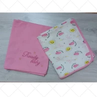 Prekrivač za bebe 2/1, roza