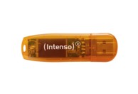 INTENSO USB memorijski stick Rainbow Line, USB 2.0, 64 GB, narančasti