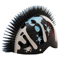 STREET JAM Kaciga Slime Hawk, crna srebrna, 52-54 cm