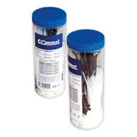 PVC Vezice u kutiji, crne i bijele, 400 kom