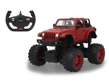 JAMARA Auto na daljinsko upravljanje Jeep Wrangler JL, crveni, 1:14