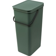 BRABANTIA Kanta za razvrstavanje Sort & Go, 40 L, smaragdno zelena