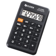 ELEVEN Kalkulator LC-310NR, komercijalni, 8 mjesta, crni
