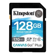 KINGSTON Memorijska kartica Canvas Go Plus, 128GB, SDXC, Class 10 UHS-I