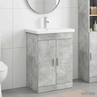 Set namještaja za kupaonicu 61 x 40 x 84,5 cm, betonsko sivi