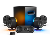 STEELSERIES Zvučnici Arena 9, 5.1, Bluetooth, RGB, crni