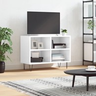 TV ormarić sjajni bijeli 69,5x30x50 cm od konstruiranog drva