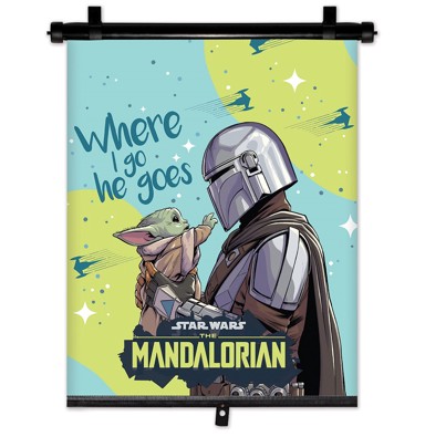 THE MANDALORIAN Rolo zaštita od sunca za automobilsko staklo 1 kom 36x45 cm