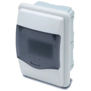 FAMATEL Kutija za osigurače podžbuk 3504-TB, 4 osigurača, IP40, s regletom