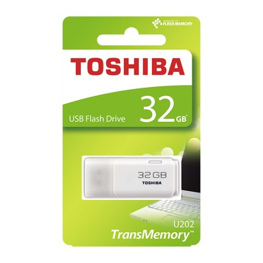 TOSHIBA USB stick HAYABUSA 32 GB bijeli U202