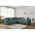 BOBOCHIC PARIS Plava kutna garnitura Ernest, 254x254x86 cm