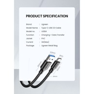 UGREEN Kabel USB-A 3.0 na USB-C, 0.5m