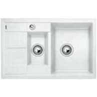 BLANCO Sudoper Metra 6 S Compact Silgranit s daljinskim upravljanjem, Bijela