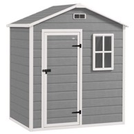 HOMESTAR Sjenica vrtna 182 x 121 x 200 cm, siva