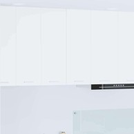 Viseći ormarić s policom Riga, 2 kom, 30 x 31 x 80 cm, bijeli