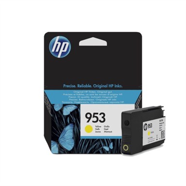 HP Tinta, 953, original, žuta