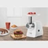 BOSCH Aparat za mljevenje mesa 1500W, nehrđajući čelik, bijeli MFW2520W