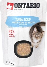 ONTARIO Hrana za mačke Cat Adult Juha 40 g, tuna, riža i povrće