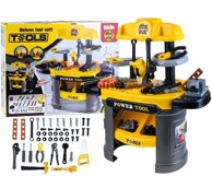 Dječji igrači set, stol s alatom za obradu drva