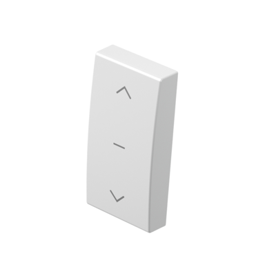 Tipka za rolete, bijela, 1M