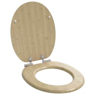 MDF WC daska 44x38 cm boja svijetlog bambusa