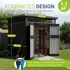 HOMESTAR Vrtno spremište Luzern M 5,2 m², antracit