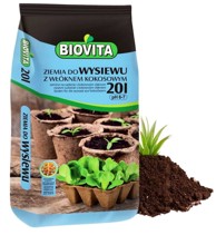 BIOVITA Tlo za sjetvu s kokosovim vlaknima 20 l