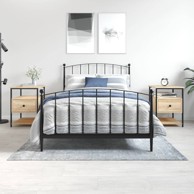 Noćni ormarići 40x42x56 cm, 2 kom, boja hrasta, konstruirano drvo