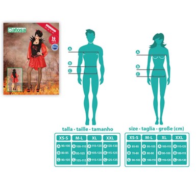 THE3 PARTY Kostim za odrasle Vražičak