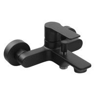 SAPHO Zidna slavina za kadu (s 2 izlaza) Pax, mat crna