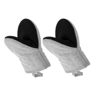 TISECO HOME STUDIO Komplet od 2 svijetlo sive rukavice 