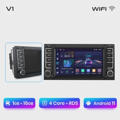 Multimedia pametni sustavi za automobile,VW Touareg Multivan T5 Transporter,2004-2009,V1,1GB,16GB