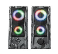TRUST Zvučnici GXT 608 JAVV RGB Illuminated, 2.0, 12W, crni