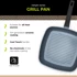 BE LIVING Grill tava Delight Black, 28 cm