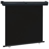 Balkonska bočna tenda 175 x 250 cm crna