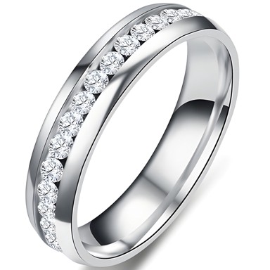 Prsten EN-3361 KP3361, 52 mm, srebrni