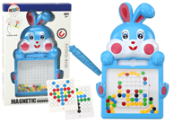 Magnetna ploča za crtanje, zec, plavi