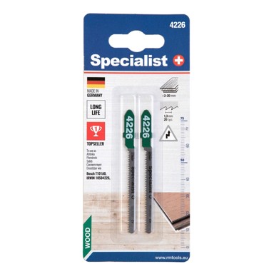 SPECIALIST List za ubodnu pilu, 4226
