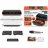 COSORI Dvostruka friteza na vrući zrak Dual Blaze Twinfry Chef Edition, 10 l, 2800 W, ružičasto zlatno/bijela