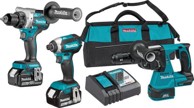 MAKITA Akumulatorski set alata DLX3154TX1 LXT