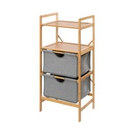 WENKO Kupaonska polica Bahari, 44x96 cm, od bambusa