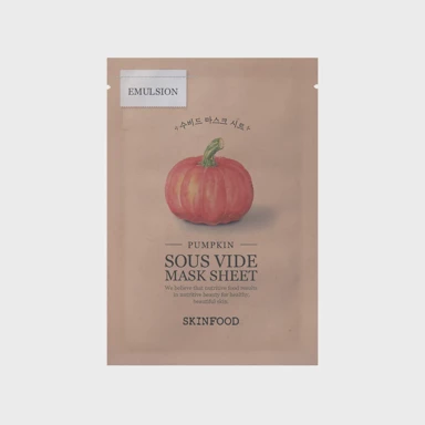 SKINFOOD Maska od tkanine Sous Vide Mask Sheet Pumpkin 1 kom 20 ml