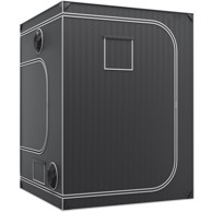 VEVOR Šator za uzgoj biljaka Grow 1828,8x1828,8x2438,4 cm, crni